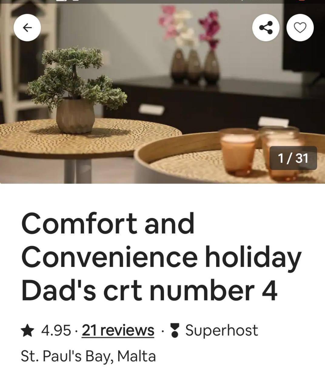 Apartment Comfort And Convenience Flat 4 Dad's Court